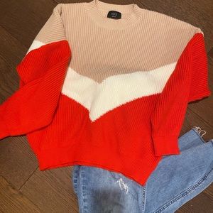Colorblock Vici Sweater